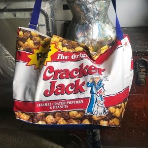Amazing cracker jack tote bag NWT